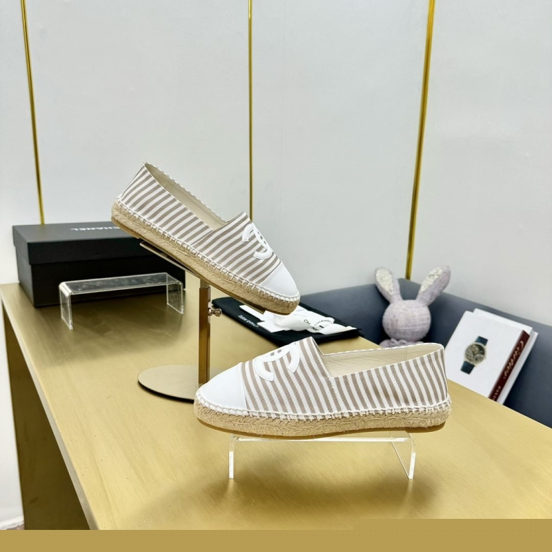 Ch*el leather shoes